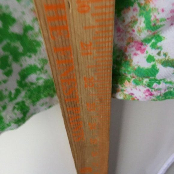 On Fire T Shirt Paint Splatter Blessed All Day Graphic Tee Side Drawstring Large - Picture 6 of 6